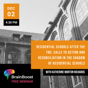 Ashton College to Host Free Webinar on Residential Schools After the TRC